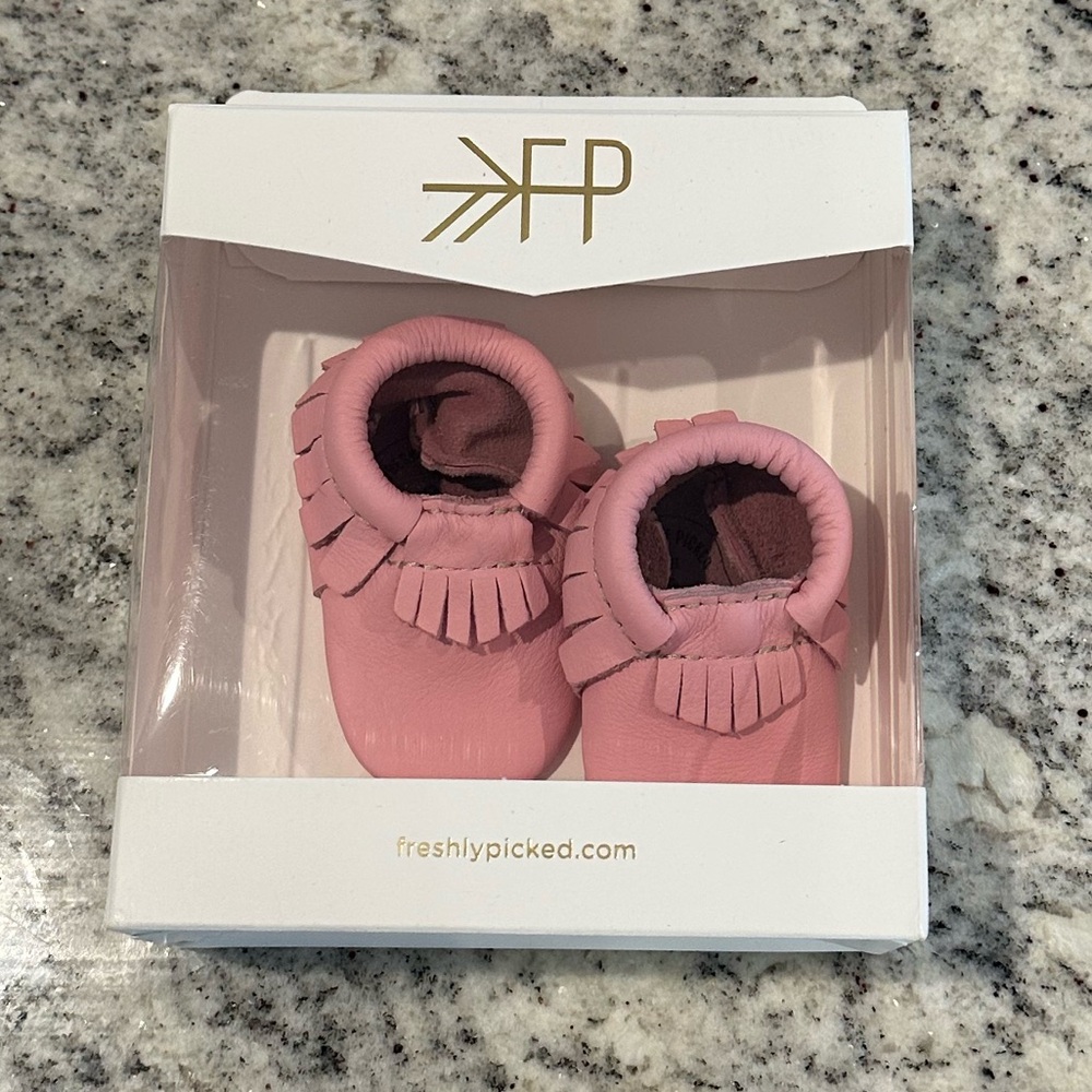 Freshly Picked Rose Pink Moccasins